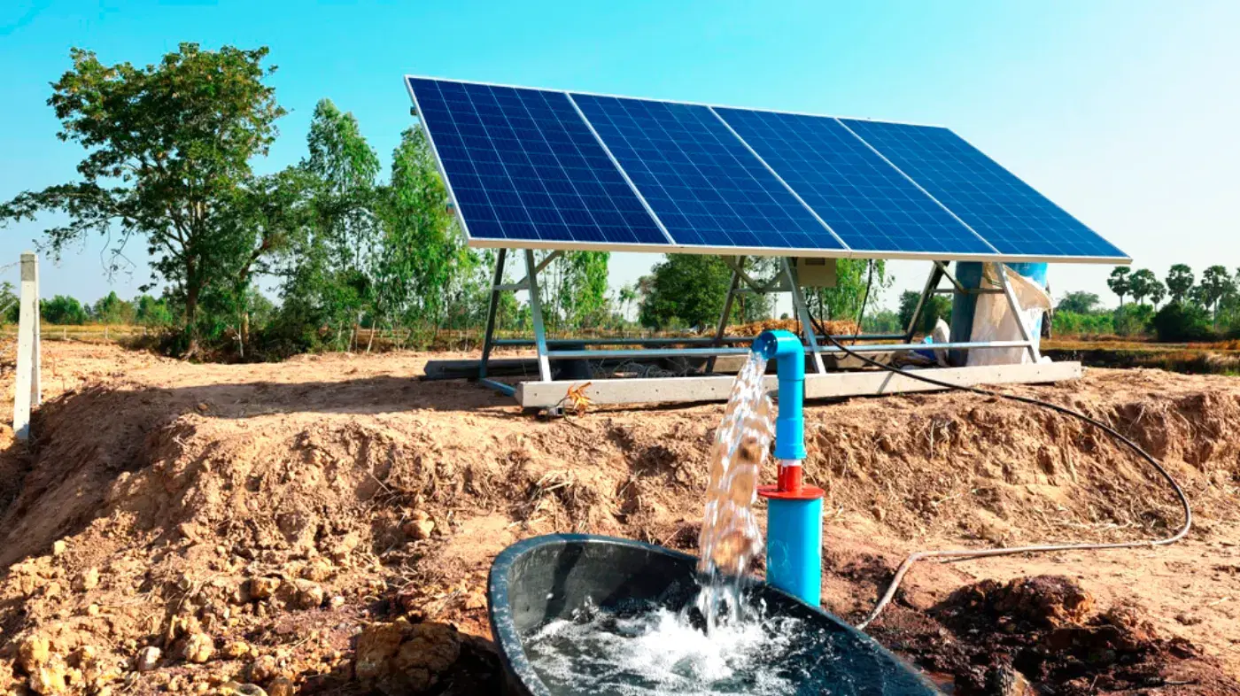 Sistema de bombeo solar fotovoltaico para pozo profundo